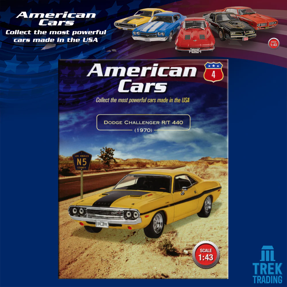 American Cars Collection Issue 4 - 1970 Dodge Challenger R/T 440 - Image 3