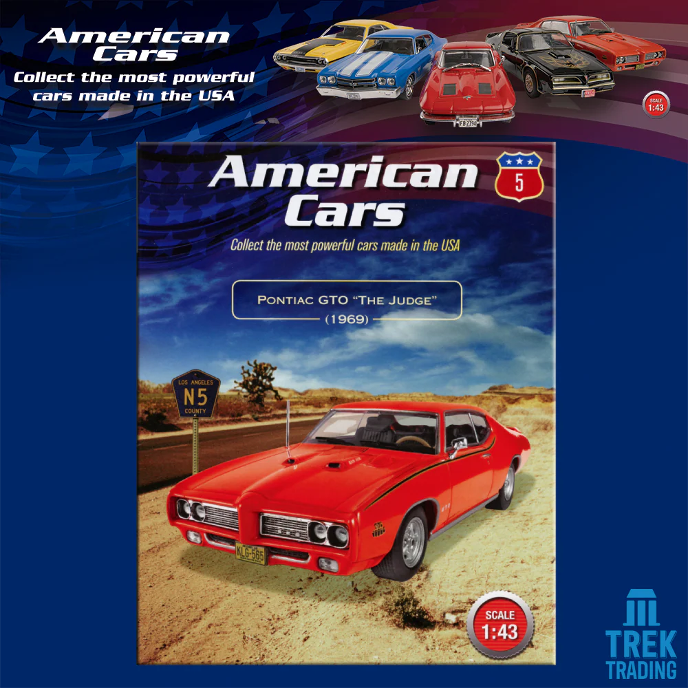 American Cars Collection Issue 5 - 1969 Pontiac GTO "The Judge" - Image 3