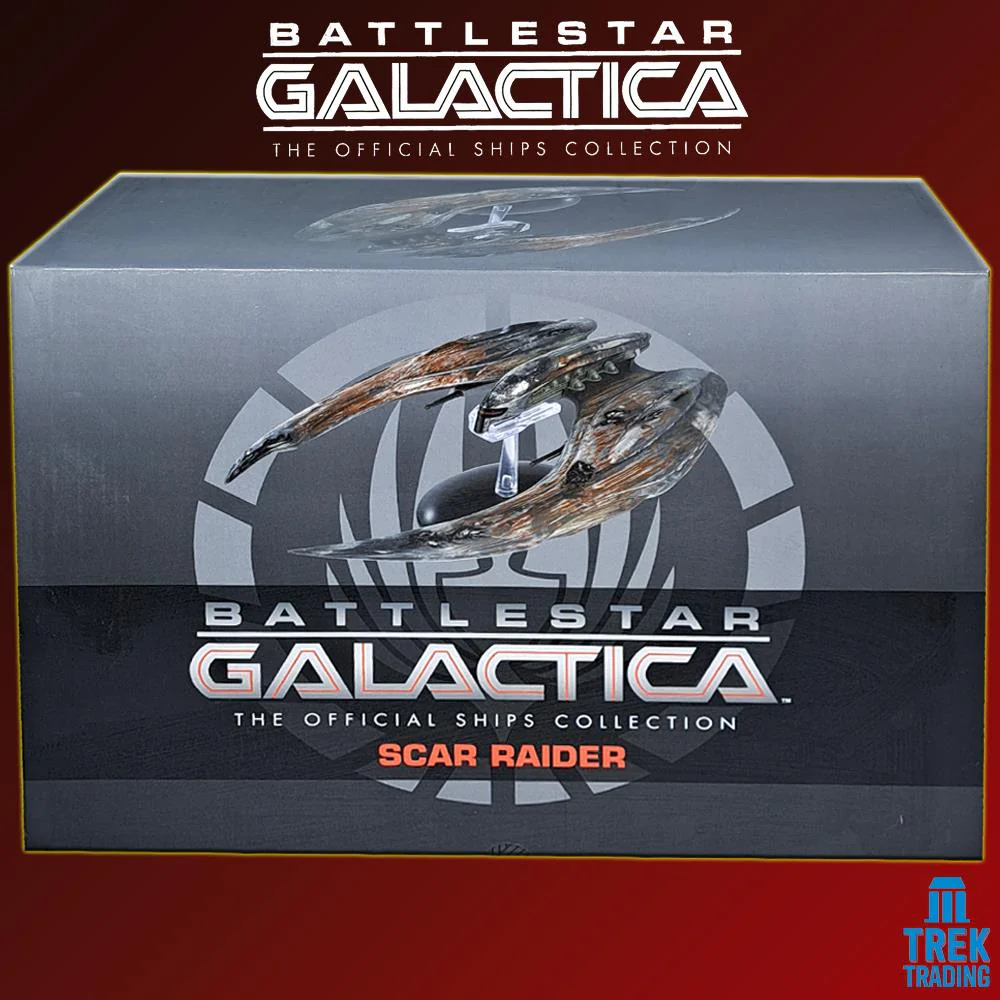 Battlestar Galactica Official Ships Collection - 27cm Scar Raider Issue 16 with Magazine - Image 3