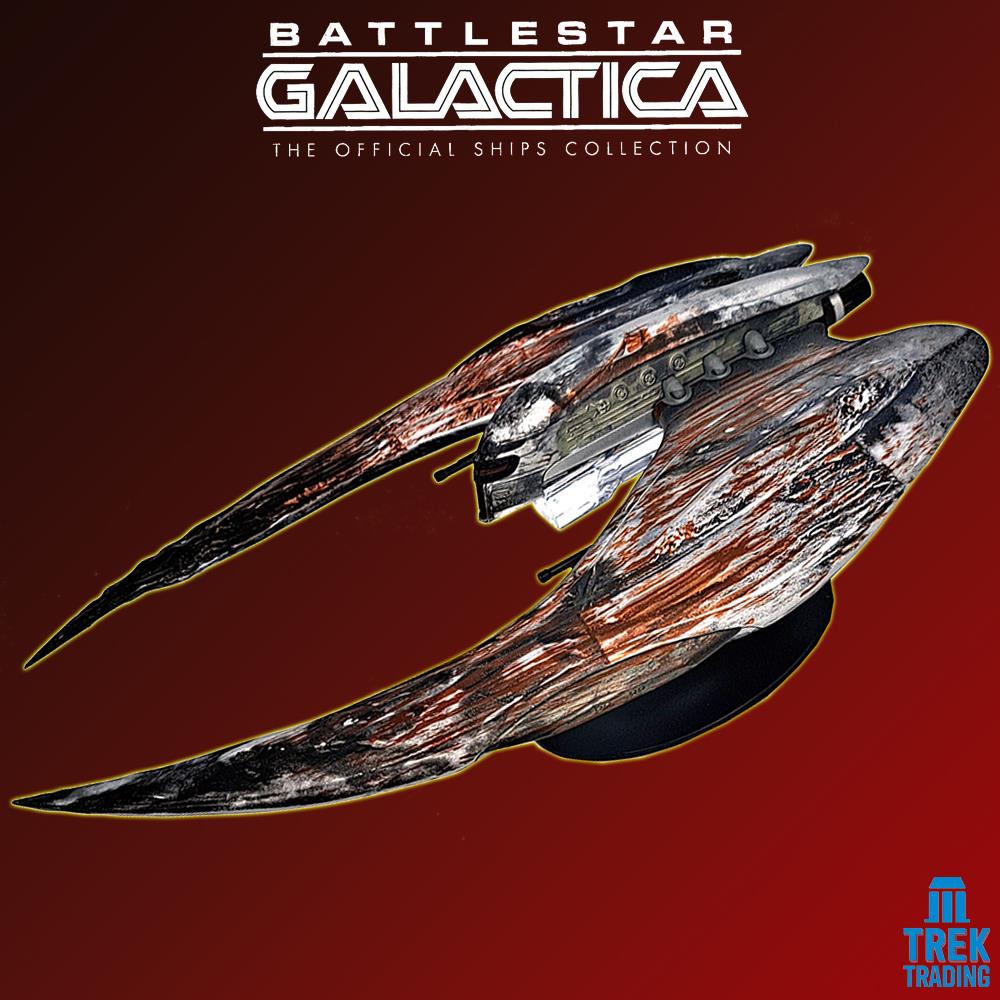Battlestar Galactica Official Ships Collection - 27cm Scar Raider Issue 16 with Magazine - Image 4