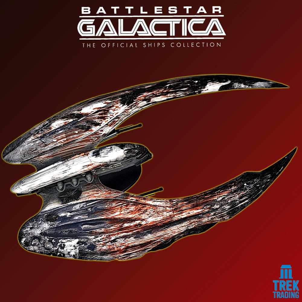 Battlestar Galactica Official Ships Collection - 27cm Scar Raider Issue 16 with Magazine - Image 6