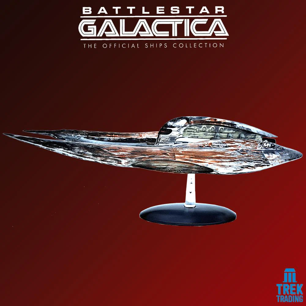 Battlestar Galactica Official Ships Collection - 27cm Scar Raider Issue 16 with Magazine - Image 8