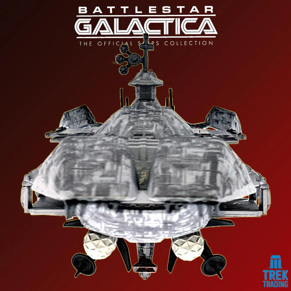 Battlestar Galactica Official Ships Collection - 28cm Blood and Chrome Osiris Battleship Issue 22 with Magazine - Image 4