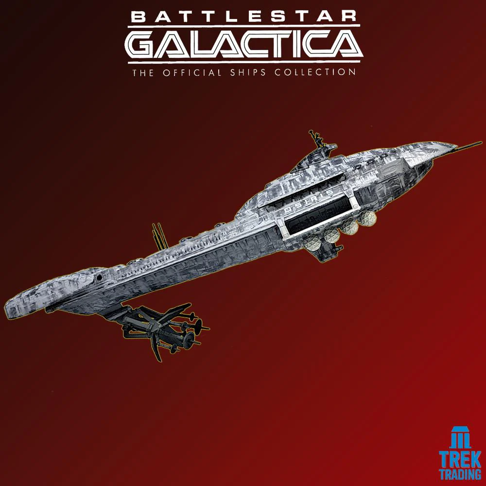 Battlestar Galactica Official Ships Collection - 28cm Blood and Chrome Osiris Battleship Issue 22 with Magazine - Image 6