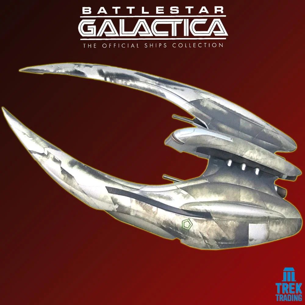 Battlestar Galactica Official Ships Collection - 27cm Modern Cylon Raider Issue 2 with Magazine - Image 2