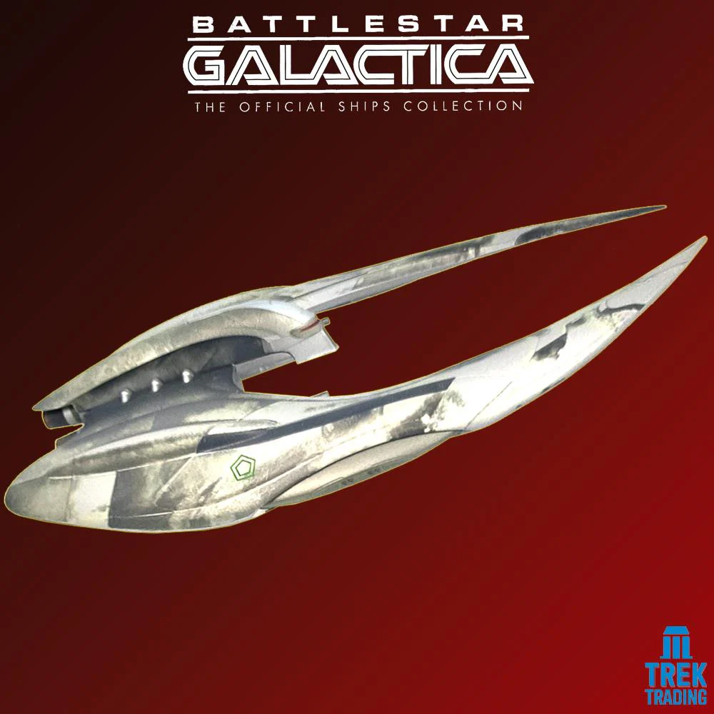Battlestar Galactica Official Ships Collection - 27cm Modern Cylon Raider Issue 2 with Magazine - Image 4