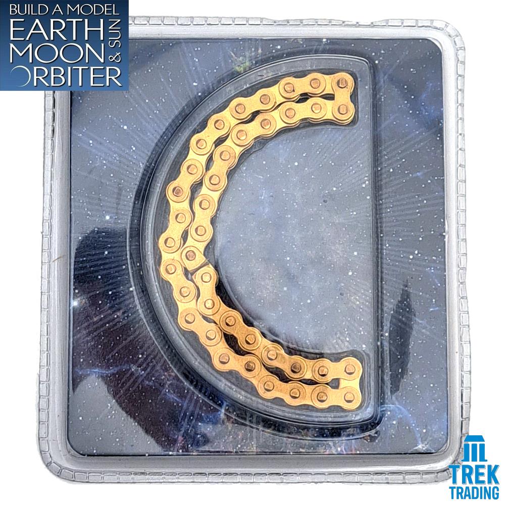Build A Model Earth Moon and Sun Orbiter Tellurion Parts - Set 100 - Chain - Image 2