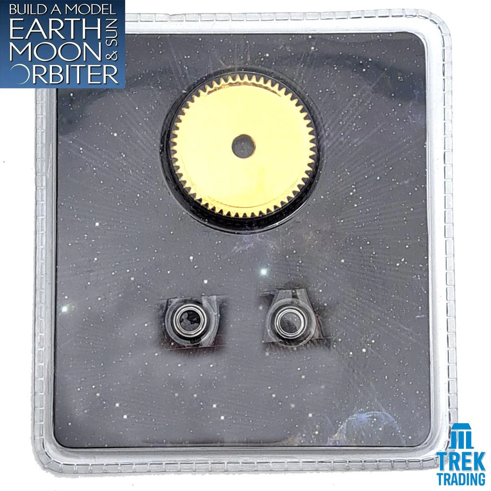 Build A Model Earth Moon and Sun Orbiter Tellurion Parts - Set 55 - Tooth Gear and Bearings - Image 2