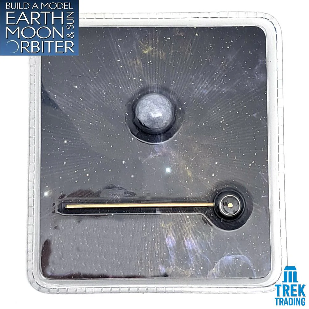 Build A Model Earth Moon and Sun Orbiter Tellurion Parts - Set 63 - Moon, Axis and Wheel - Image 2