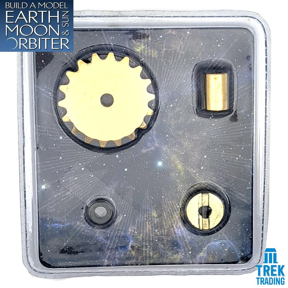 Build A Model Earth Moon and Sun Orbiter Tellurion Parts - Set 68 - 18 Tooth Sprocket and Spacer Set - Image 2