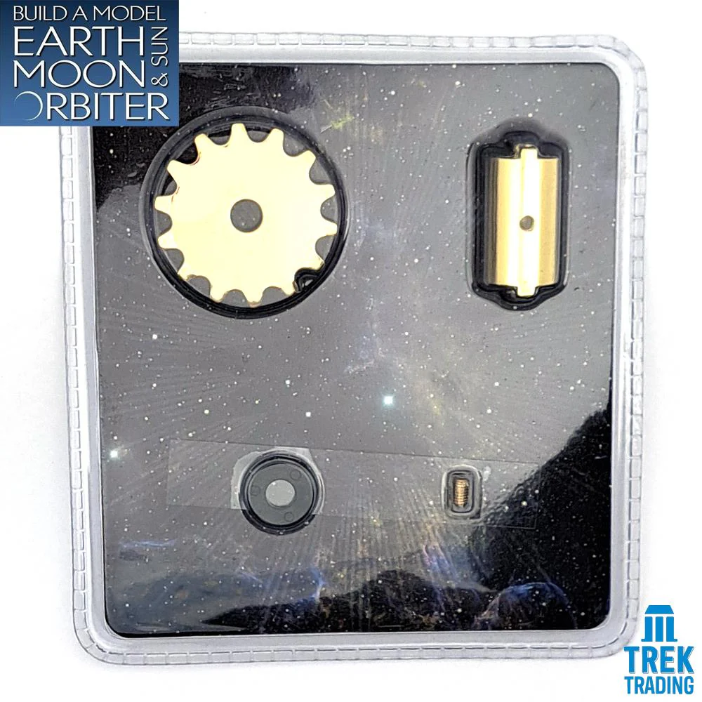 Build A Model Earth, Moon and Sun Orbiter Tellurion Parts - Set 99 - Locking Spacer and Sprocket Set - Image 2