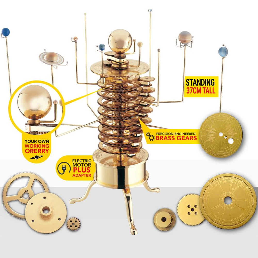 Build a Precision Mechanical Solar System Orrery - New & Complete Kit - Image 3
