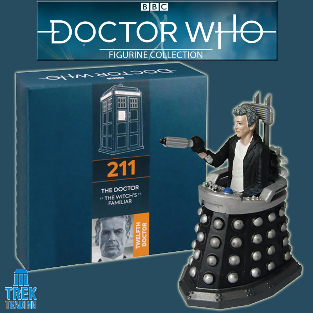 Doctor Who Figurine Collection - 12th Doctor in Davros' Chair - Issue 211 with Magazine - Image 2
