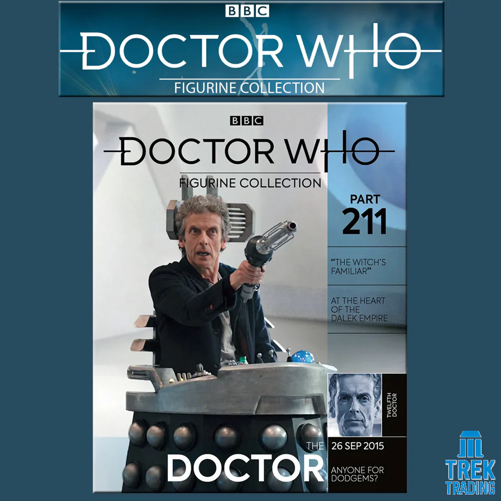 Doctor Who Figurine Collection - 12th Doctor in Davros' Chair - Issue 211 with Magazine - Image 3