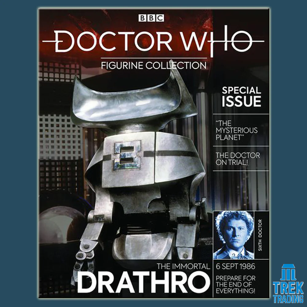 Doctor Who Figurine Collection - 14.5cm Drathro with 20-Page Magazine - Image 3