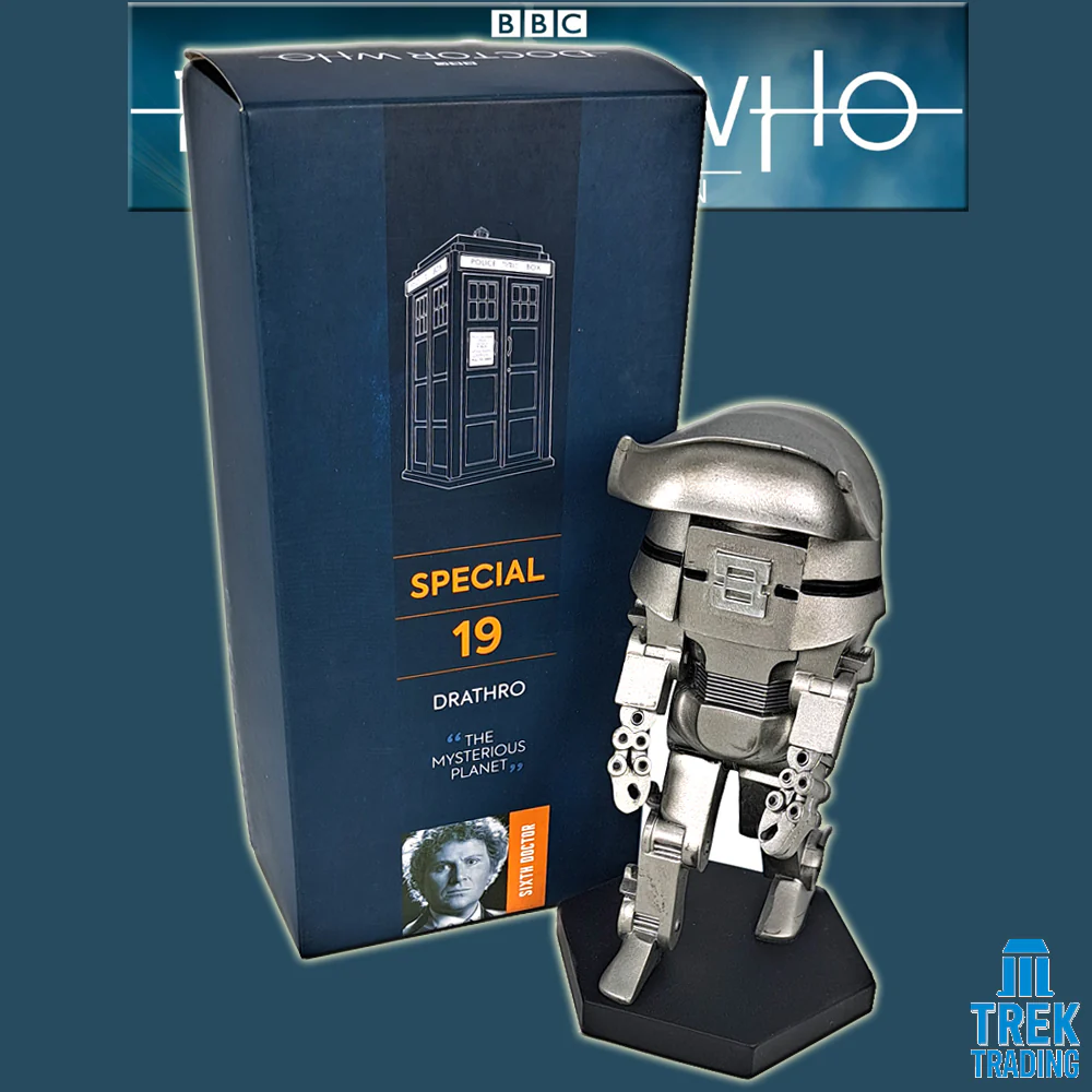 Doctor Who Figurine Collection - 14.5cm Drathro with 20-Page Magazine - Image 4
