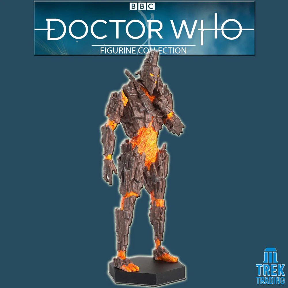 Doctor Who Figurine Collection - 17cm Magma Monster Pyrovile with 20-Page Magazine - Image 2