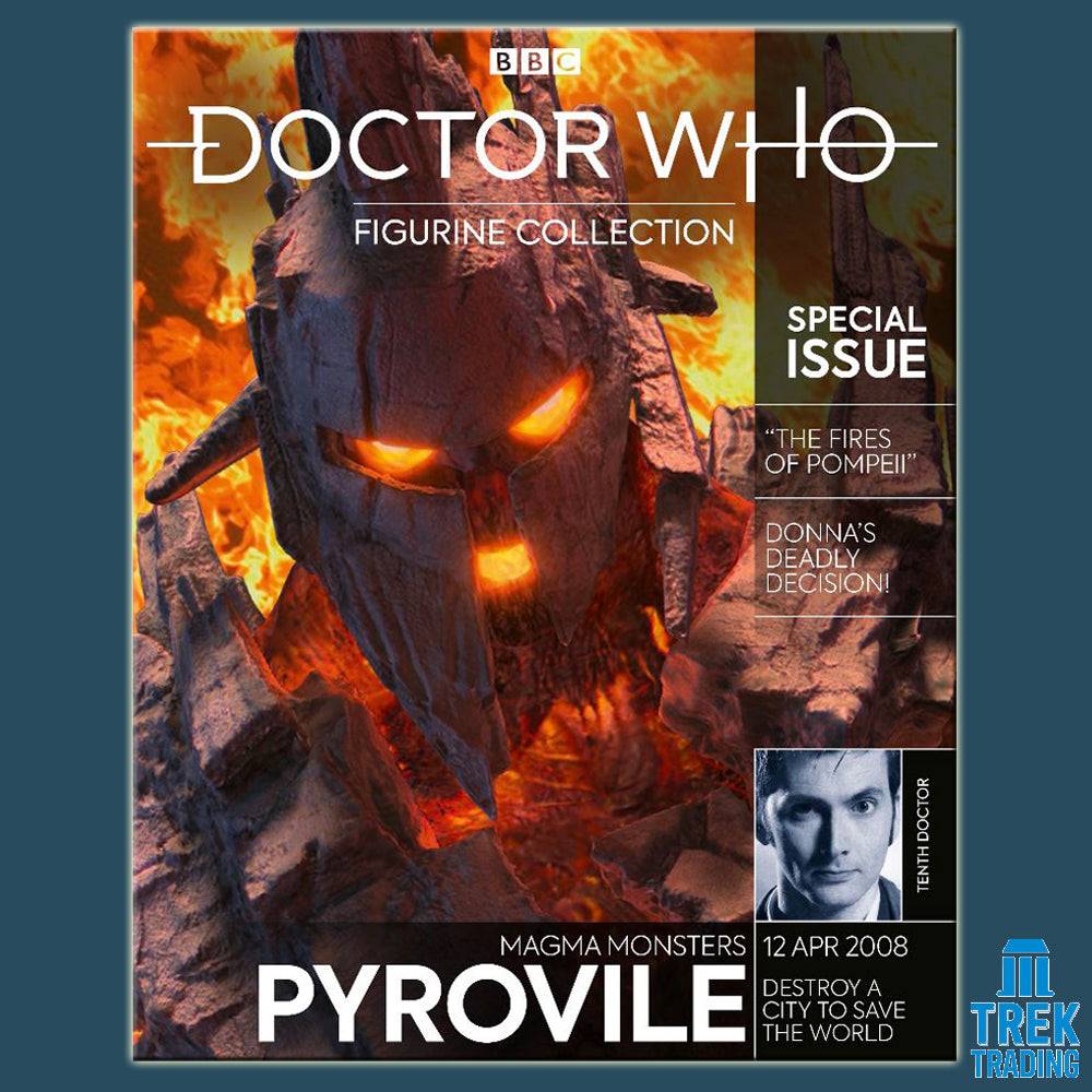 Doctor Who Figurine Collection - 17cm Magma Monster Pyrovile with 20-Page Magazine - Image 3
