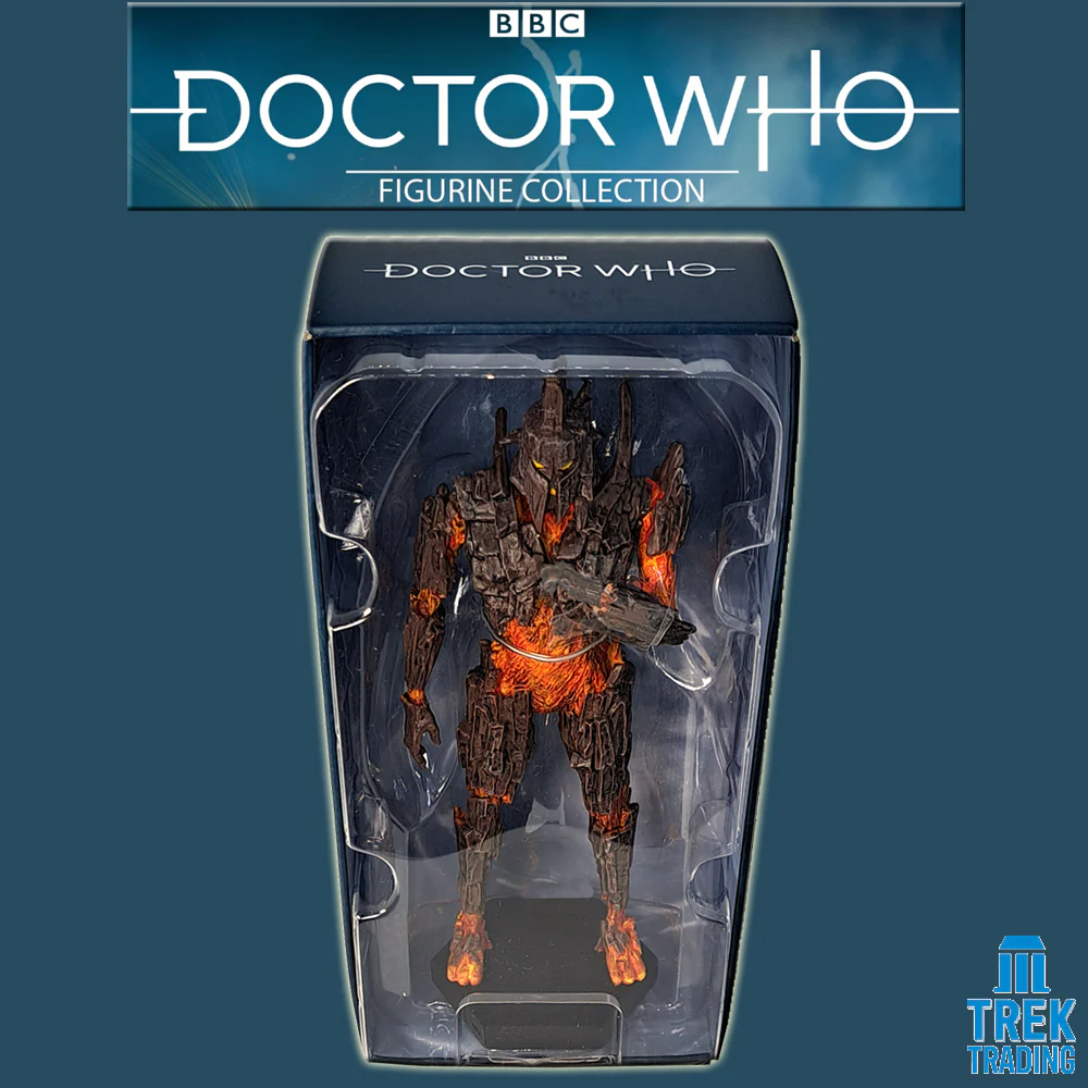 Doctor Who Figurine Collection - 17cm Magma Monster Pyrovile with 20-Page Magazine - Image 4