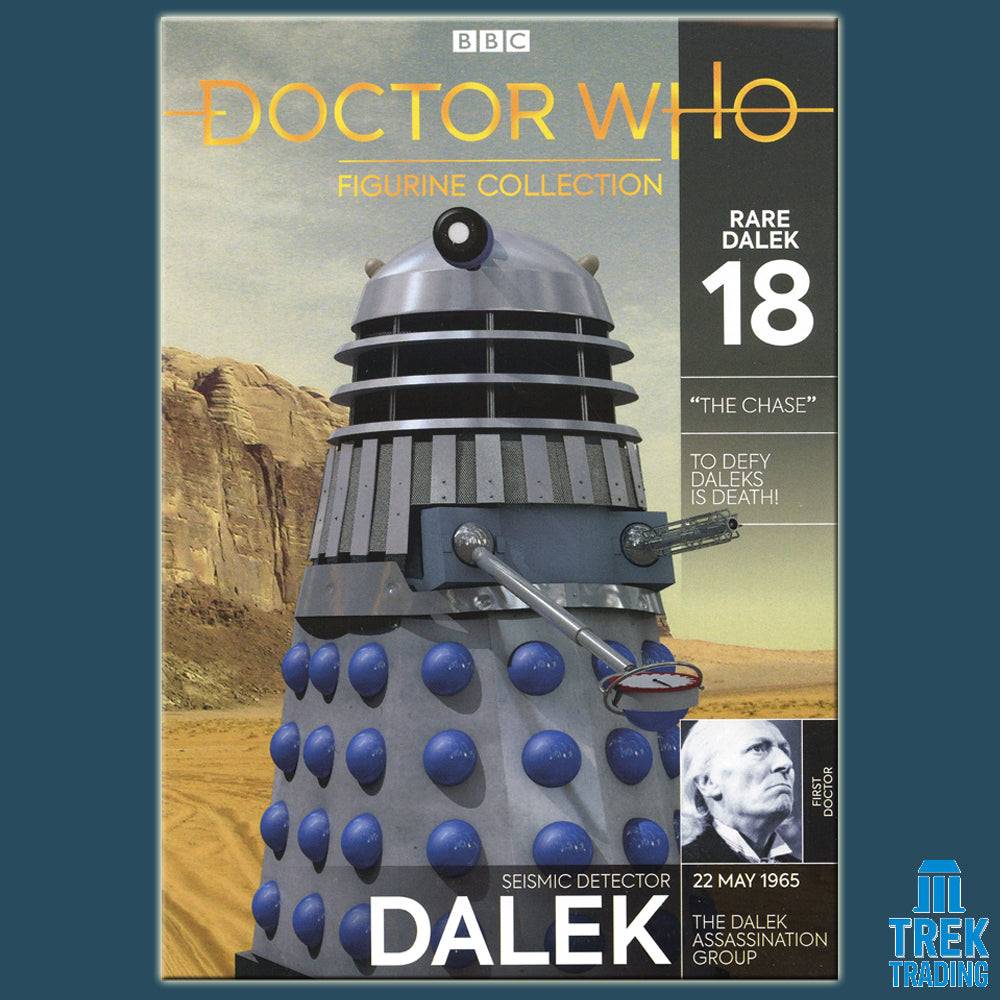 Doctor Who Figurine Collection - 8cm Seismic Detector Dalek - Rare Dalek 18 SD20 with Magazine - Image 3