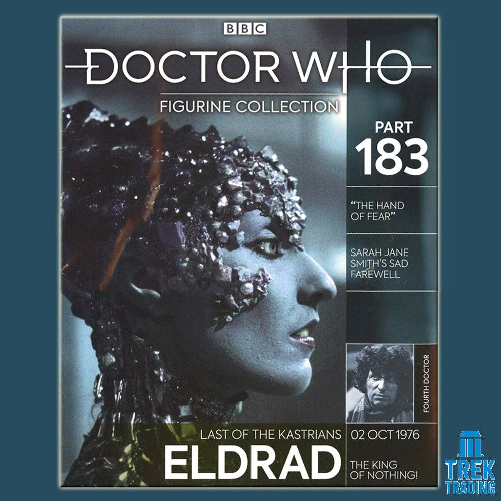 Doctor Who Figurine Collection - Kastrian Eldrad - Part 183 with Magazine - Image 3