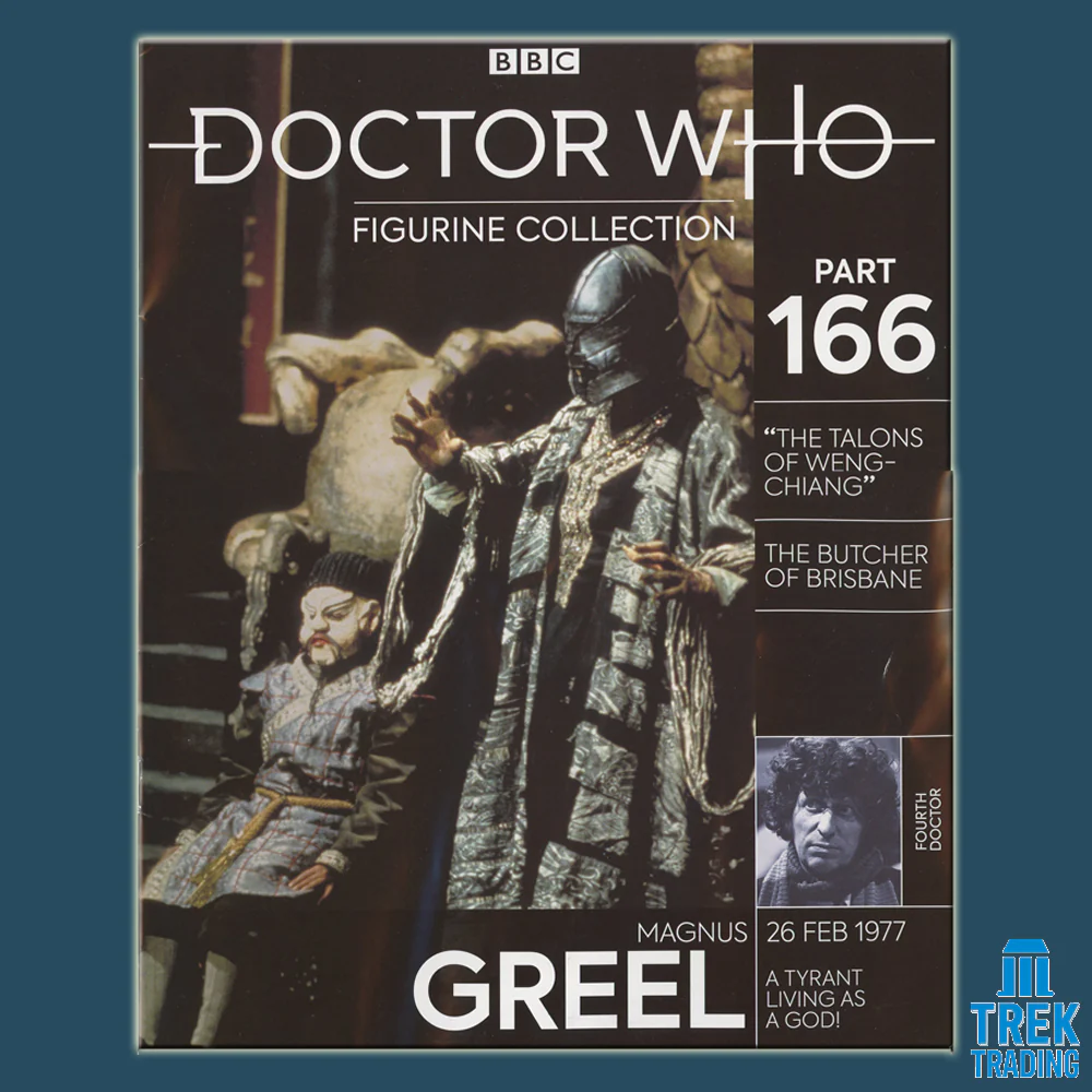 Doctor Who Figurine Collection - Magnus Greel - Issue 166 with Magazine - Image 3