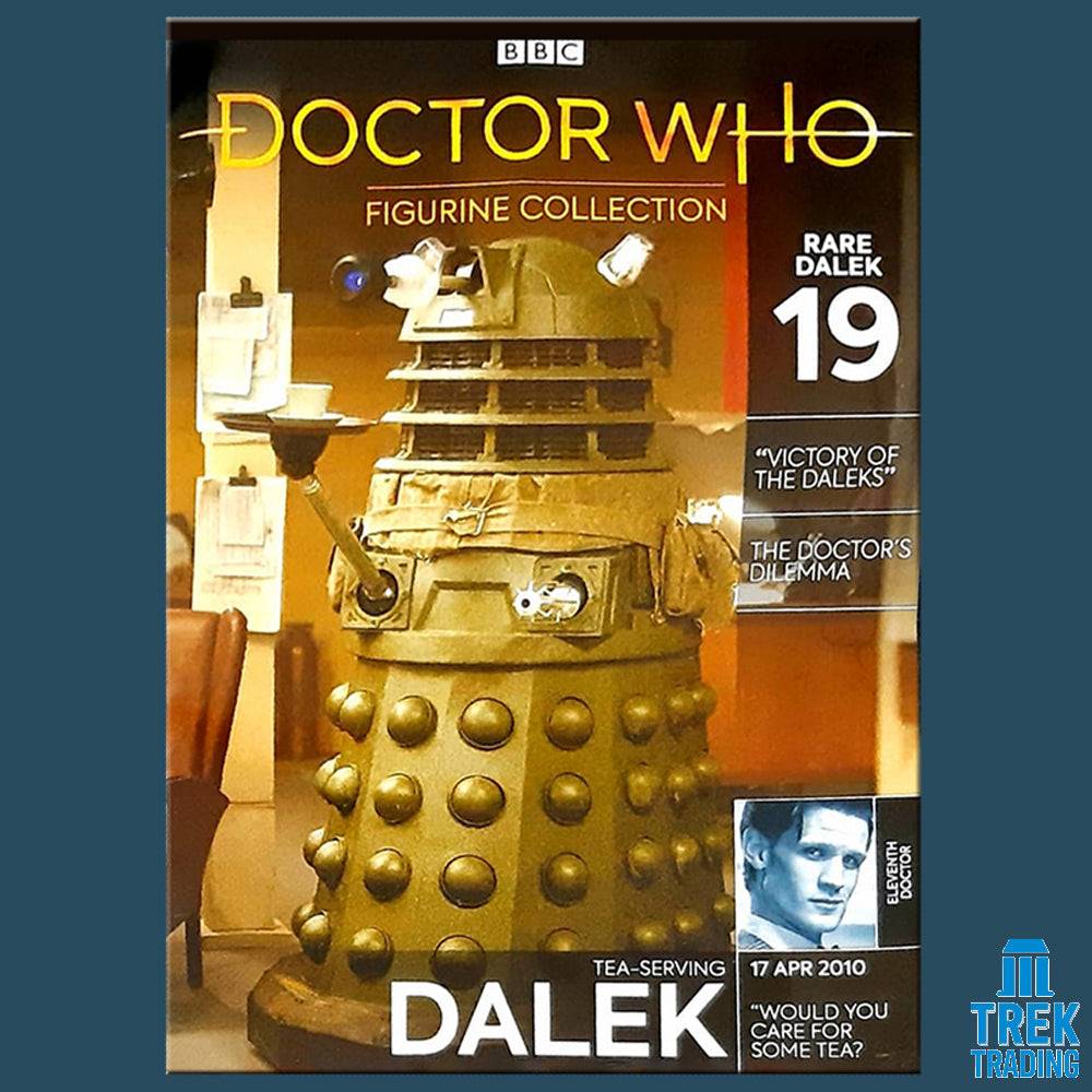 Doctor Who Figurine Collection - Rare Tea Serving Dalek - Issue RD19 with Magazine - Image 3
