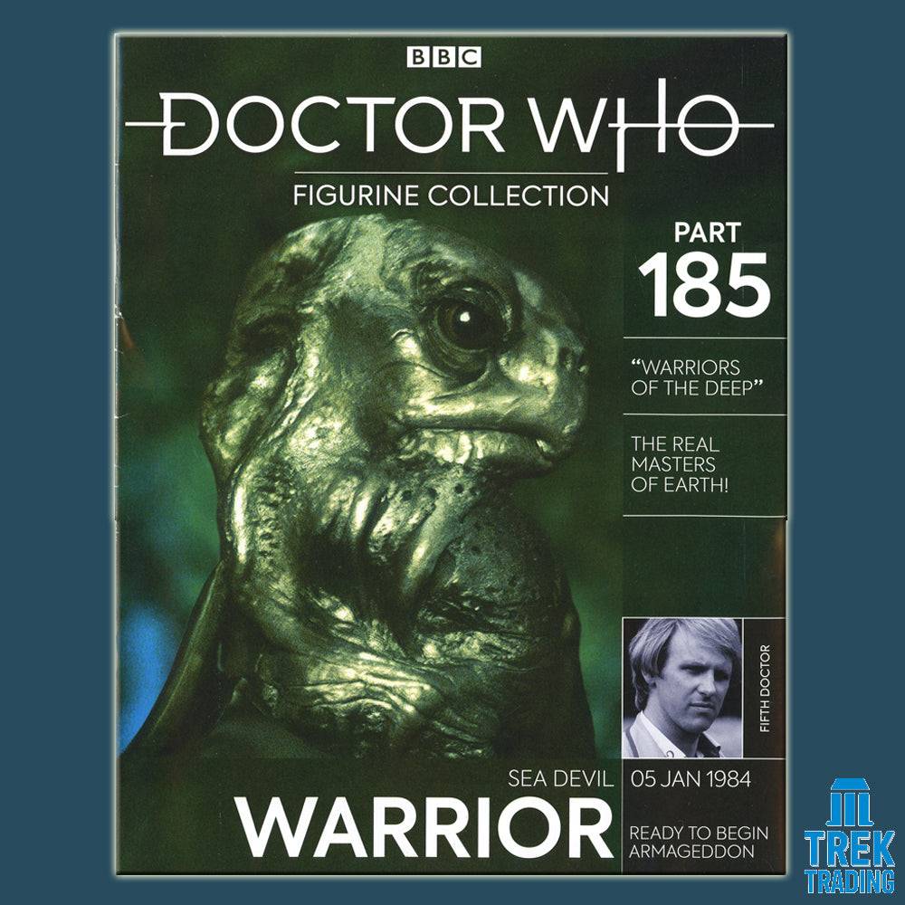 Doctor Who Figurine Collection - Sea Devil Silurian Warrior - Part 185 with Magazine - Image 3