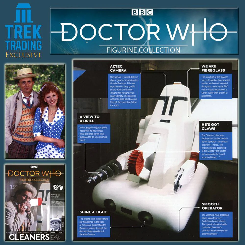 Doctor Who Figurine Collection - Special Issue - Cleaners - Magazine Only - Image 4