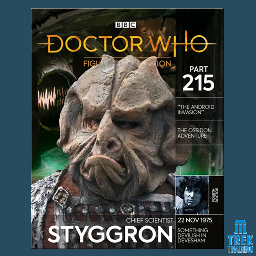 Doctor Who Figurine Collection - Styggron - Issue 215 with Magazine - Image 3