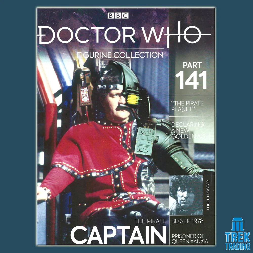 Doctor Who Figurine Collection - The Pirate Captain - Part 141 with Magazine - Image 3