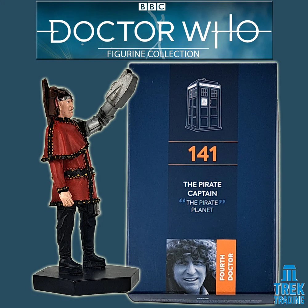 Doctor Who Figurine Collection - The Pirate Captain - Part 141 with Magazine - Image 4