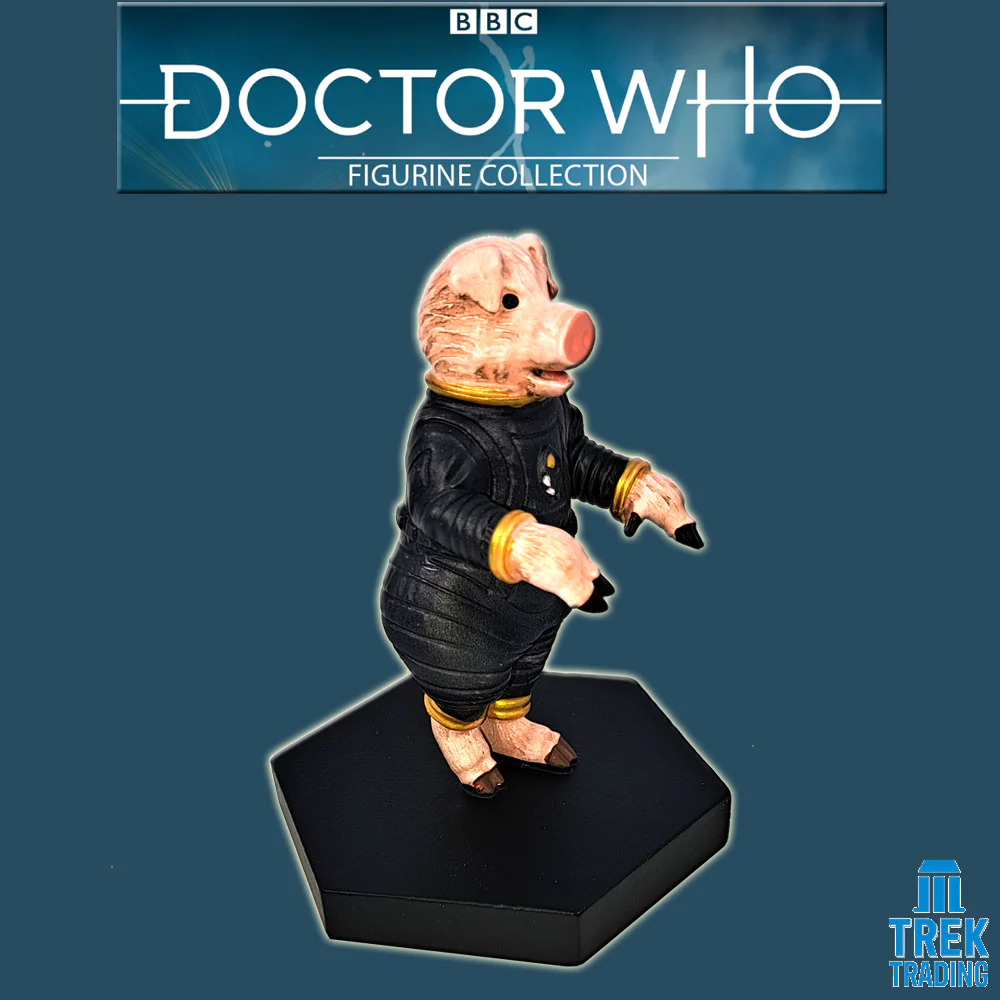 Doctor Who Figurine Collection - The Slitheen Strategem Pig Pilot - Part 107 with Magazine - Image 4