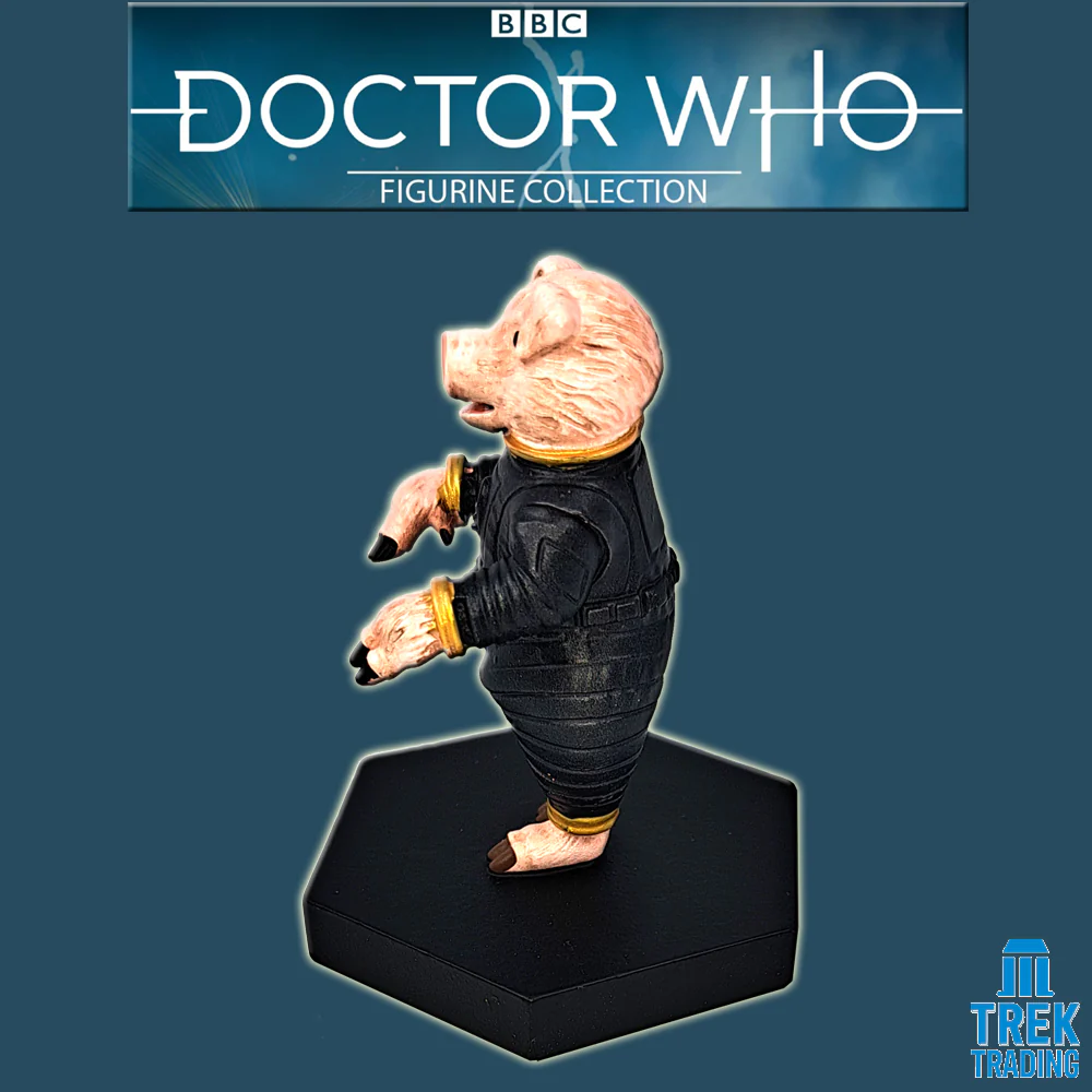 Doctor Who Figurine Collection - The Slitheen Strategem Pig Pilot - Part 107 with Magazine - Image 5