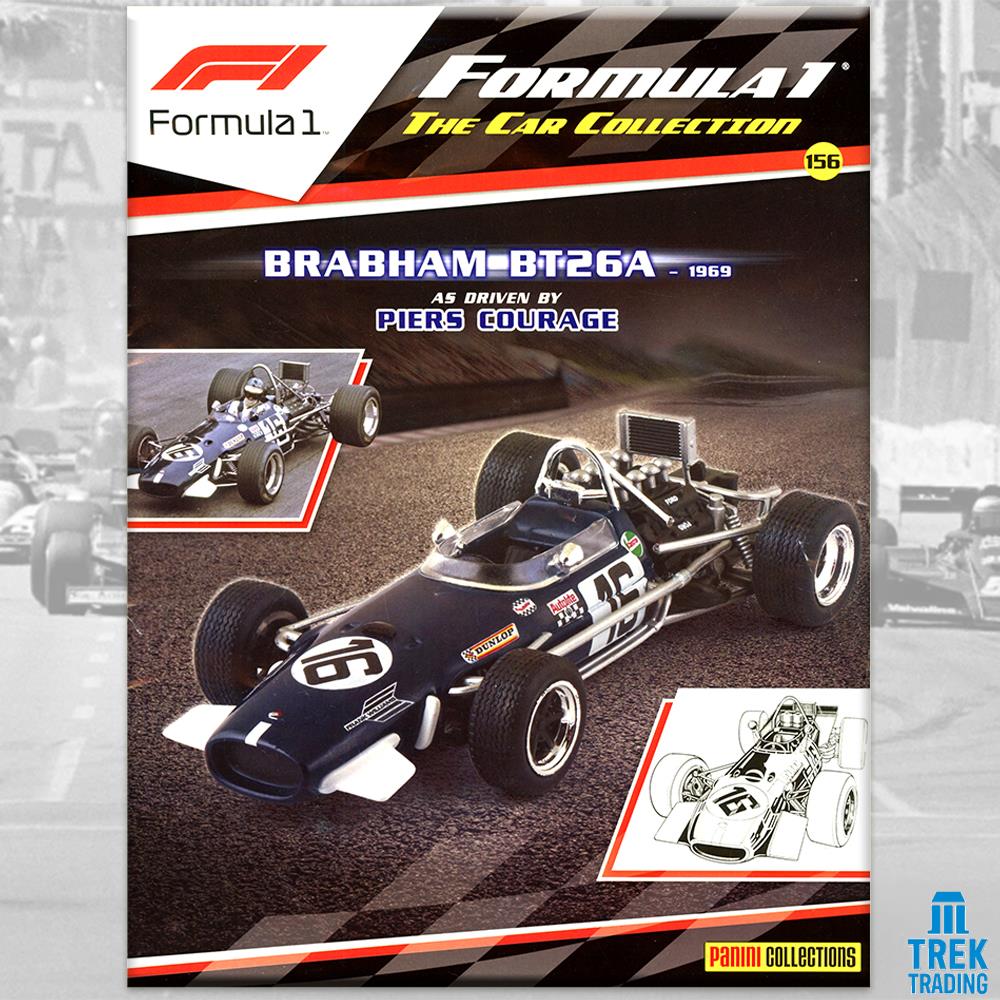 Formula 1 Car Collection - Brabham BT26A 1969 - 156 with Magazine - Image 3