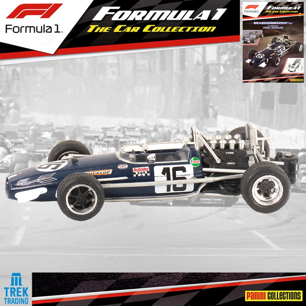 Formula 1 Car Collection - Brabham BT26A 1969 - 156 with Magazine - Image 6