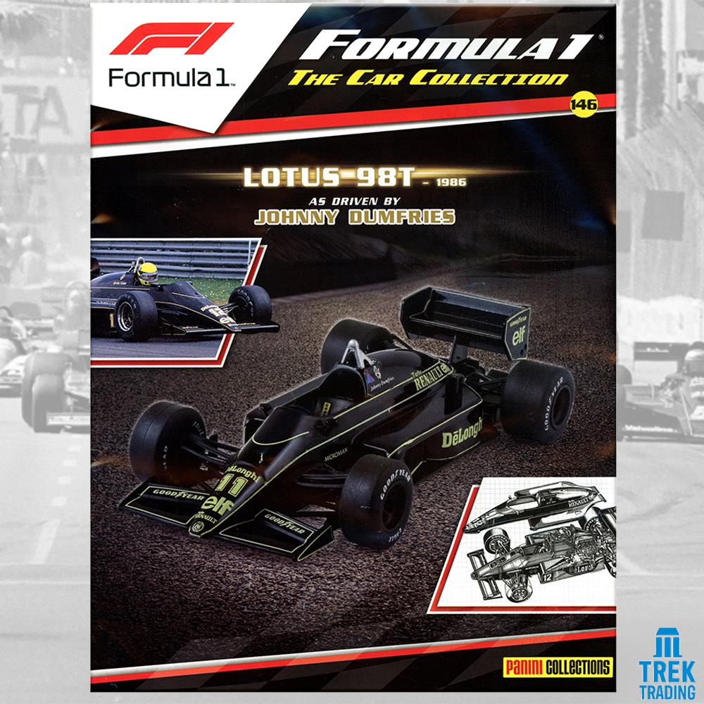 Formula 1 Car Collection - Lotus 98T 1986 - 146 with Magazine - Image 3