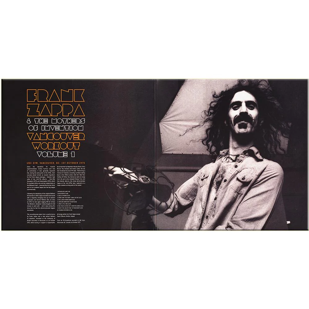 Frank Zappa & The Mothers Of Invention Vinyl - Vancouver Workout Volume 1 Double Album - Image 3