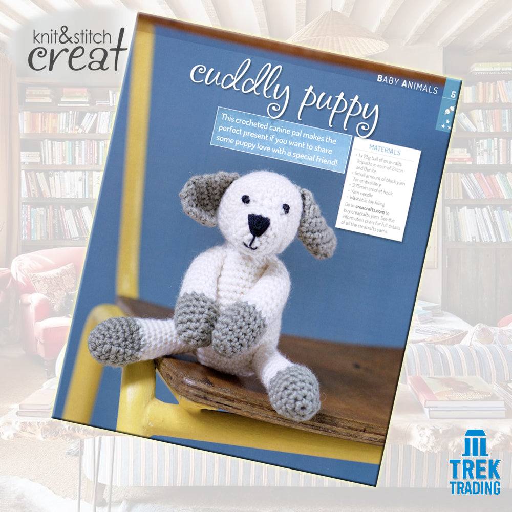 Knit & Stitch Creative - SP002 Baby Animals Special Fox Cub Scarf & Mittens Set - Image 8