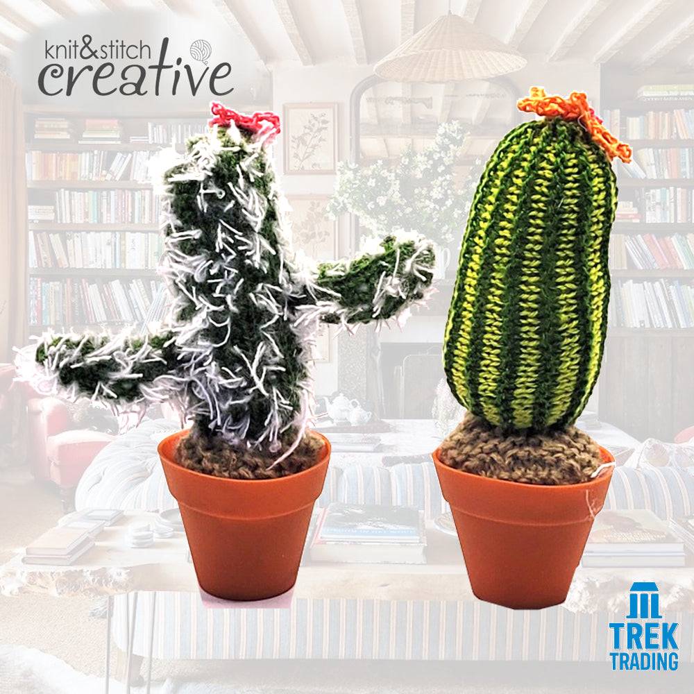 Knit & Stitch Creative - SP003 Garden Special Knitted Cacti - Image 4