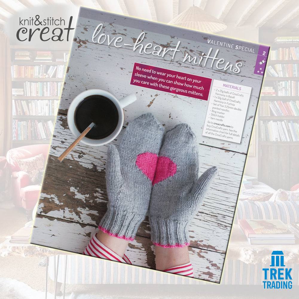 Knit & Stitch Creative - SP007 Valentine Special Cushion with Love Note Pocket - Image 3