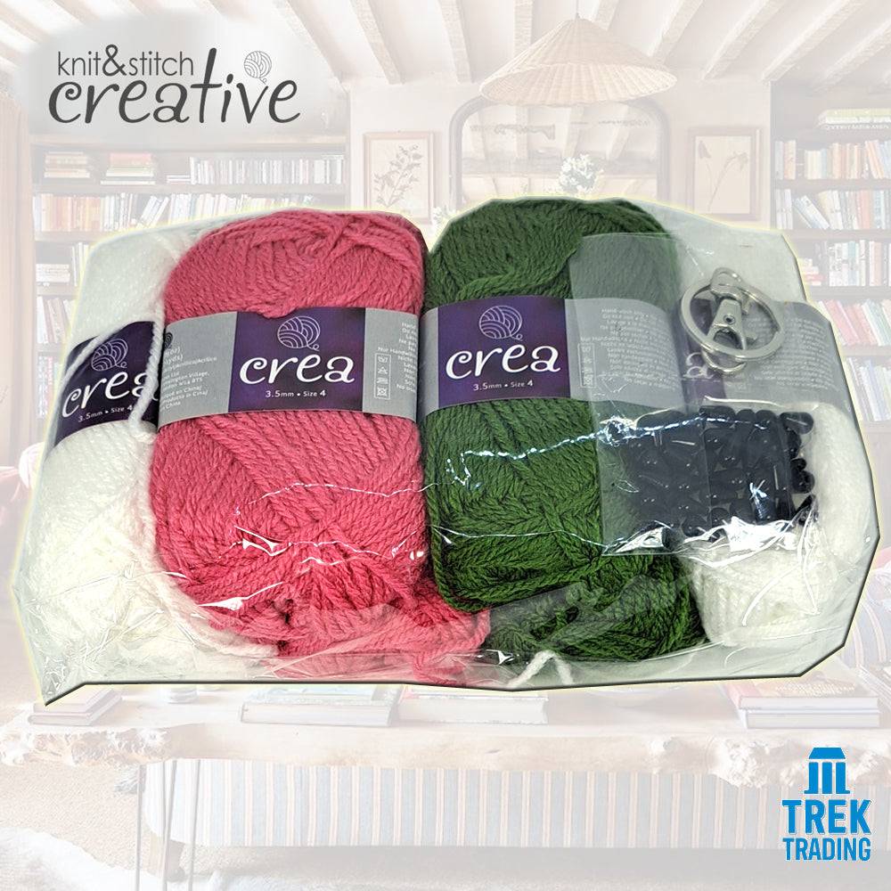 Knit & Stitch Creative - SP009 Holiday Special Watermelon Rucksack or Tote Bag - Image 4