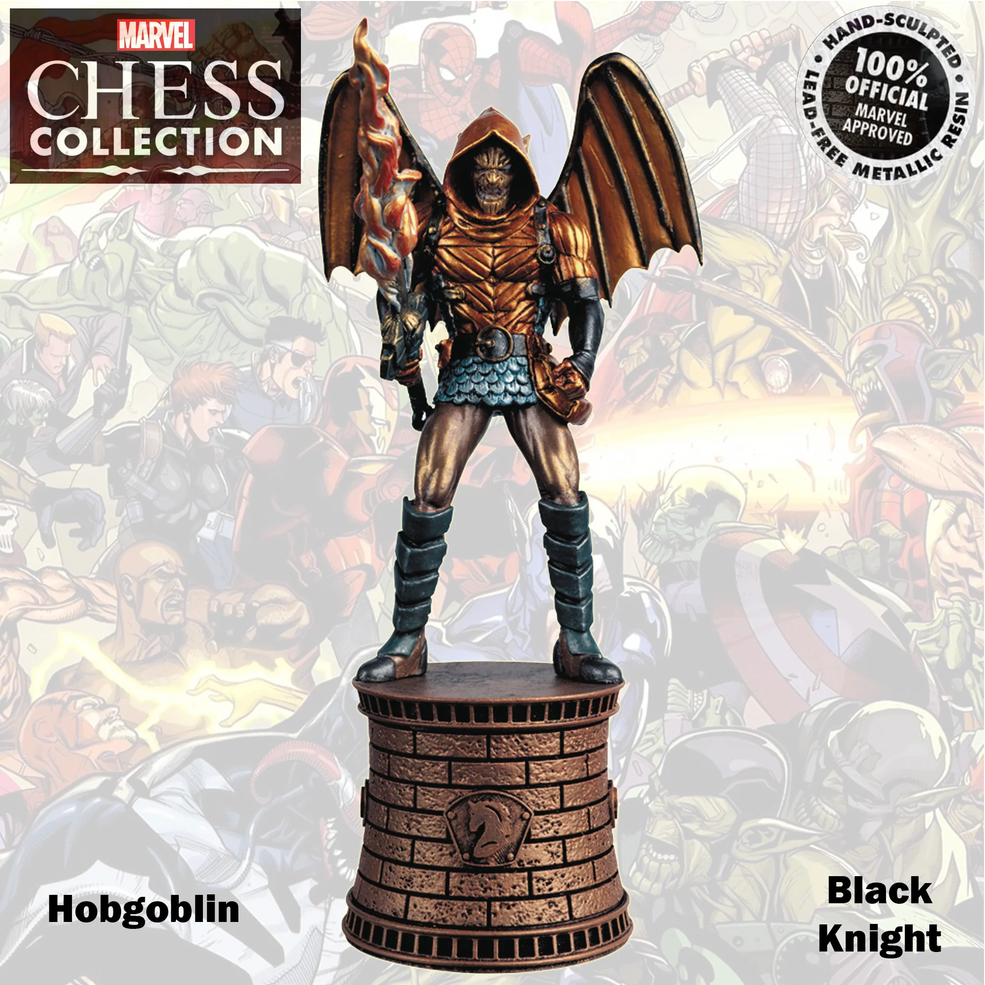 Marvel Chess Collection- 9cm Hobgoblin Black Knight 82 - Image 2