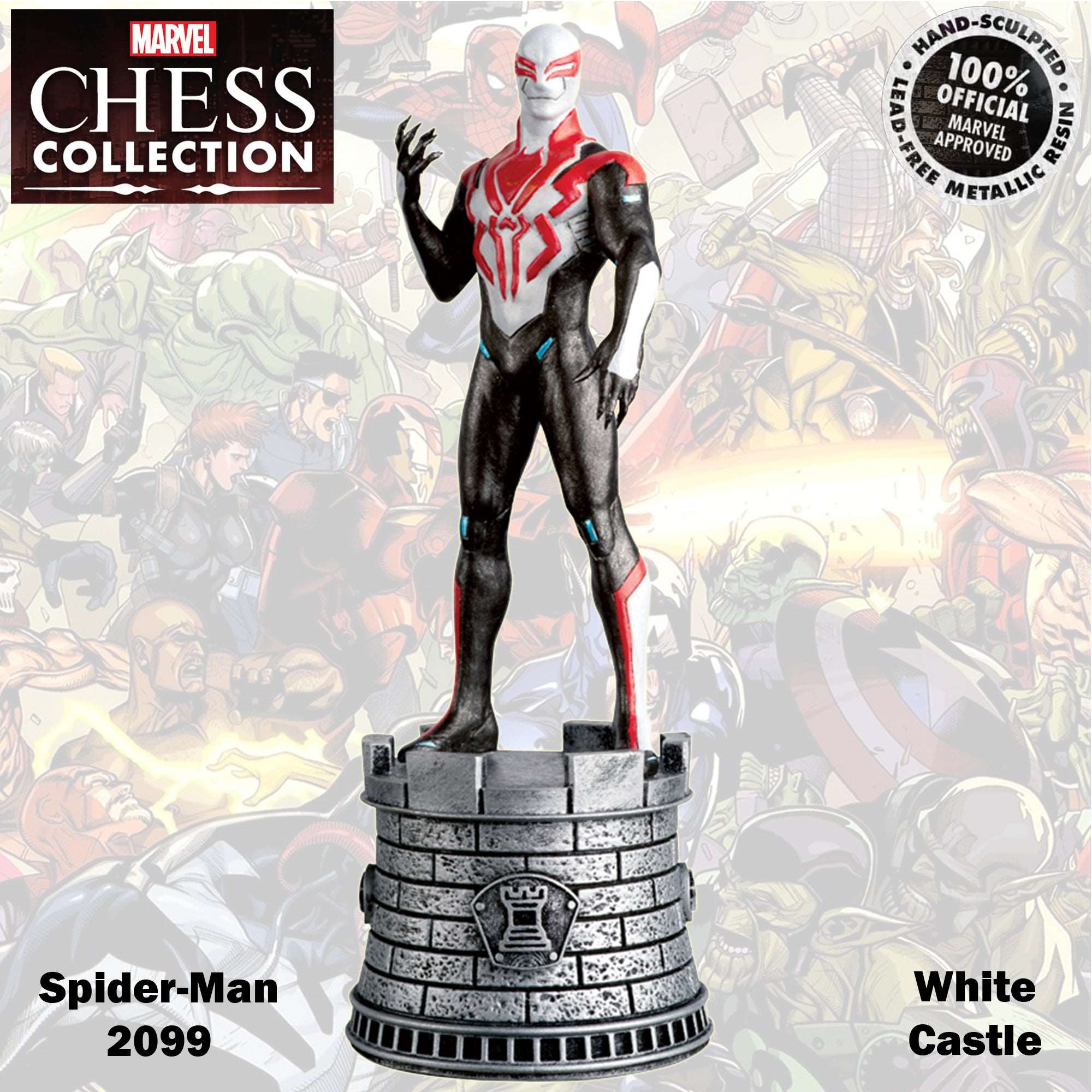 Marvel Chess Collection - 12cm Spider-Man 2099 White Castle 87 - Image 2
