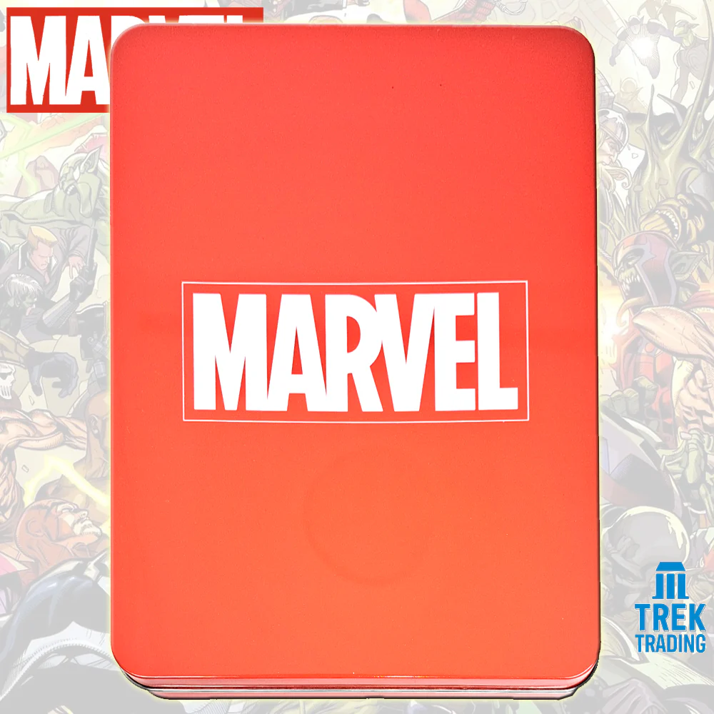 Marvel Movie Collection Limited Edition 27cm x 20cm x 3cm Aluminium Storage Tin - Image 2