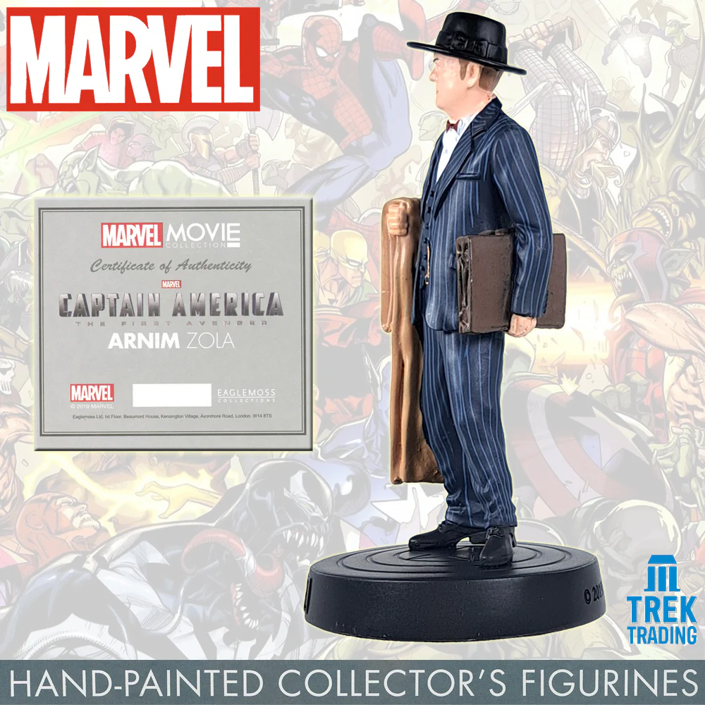 Marvel Movie Collection Figurines - 12cm Arnim Zola 82 with Magazine - Image 6