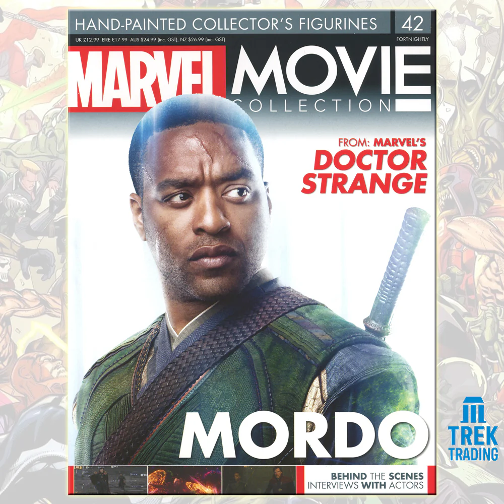 Marvel Movie Collection Figurines - 12cm Mordo 42 with Magazine - Image 3