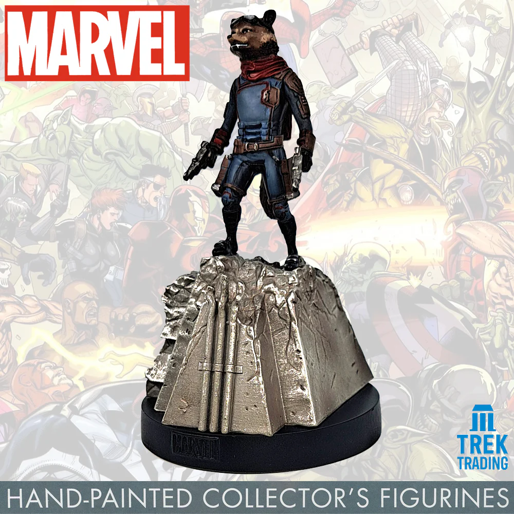 Marvel Movie Collection Figurines - 12cm Rocket Raccoon Avengers Endgame Issue 120 - Image 4