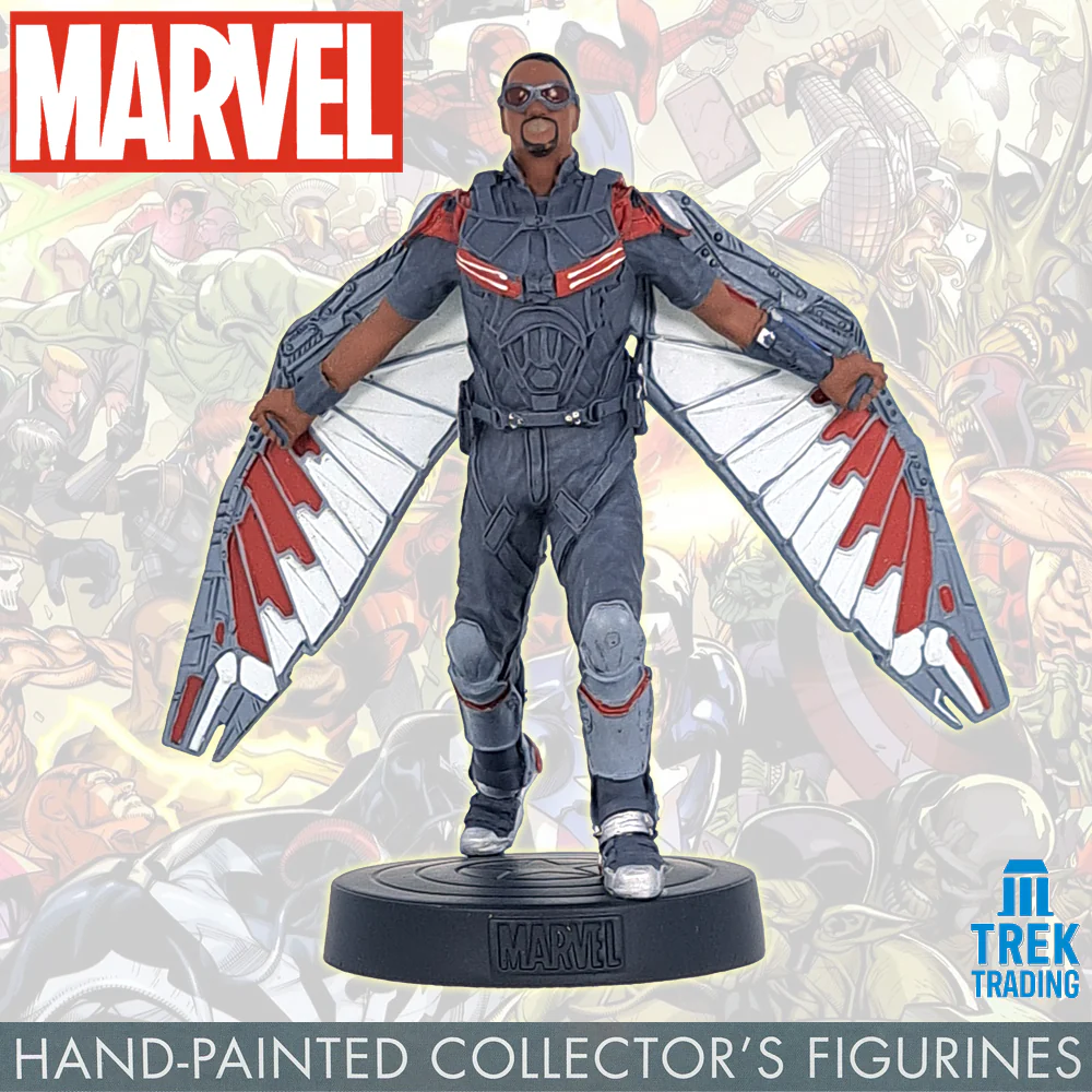 Marvel Movie Collection Figurines - 12cm The Falcon 44 with Magazine - Image 2