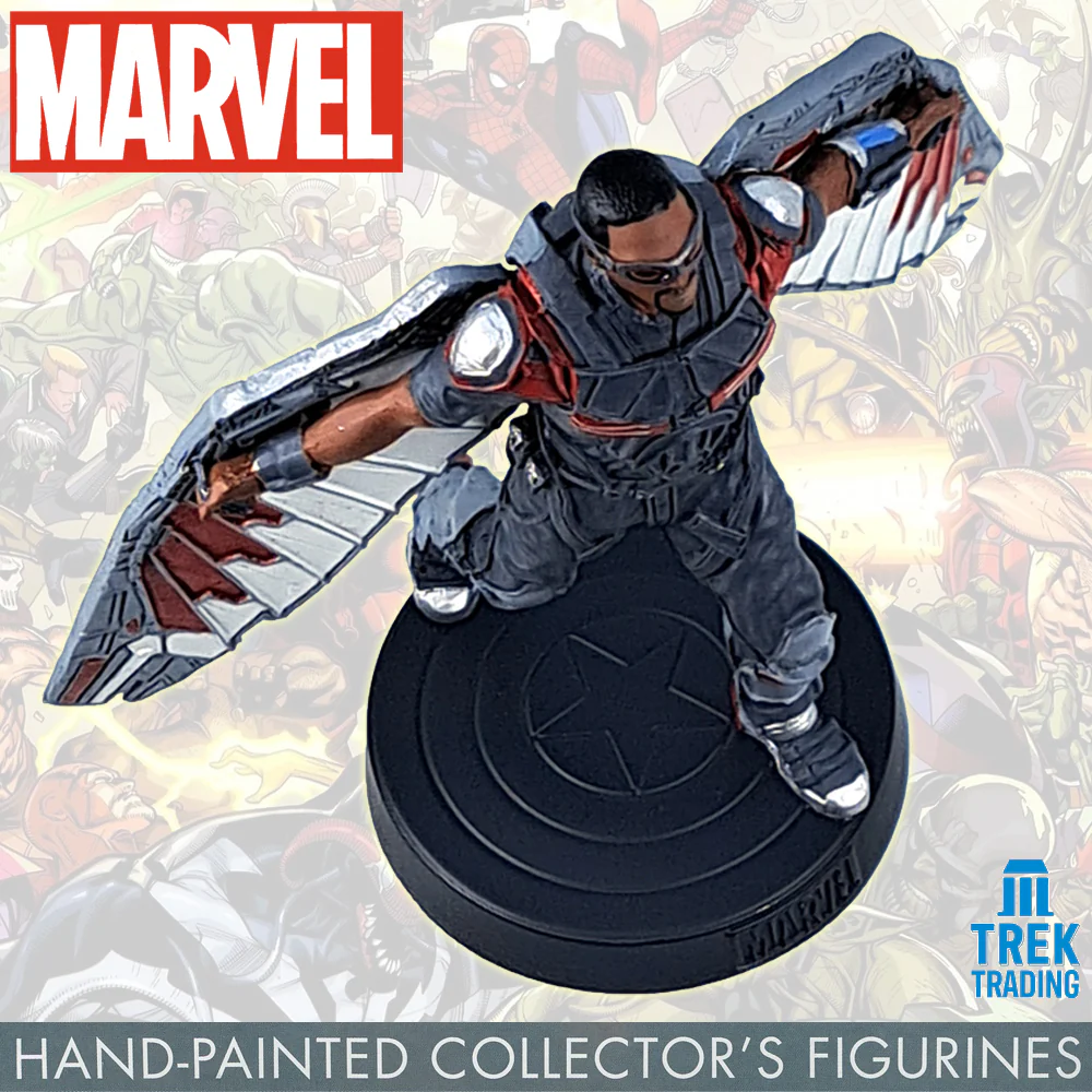 Marvel Movie Collection Figurines - 12cm The Falcon 44 with Magazine - Image 6